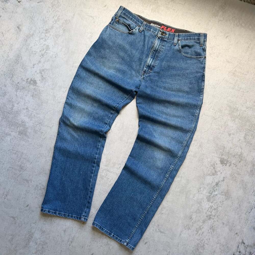 Dickies FLEX Jeans Size 36x34 Medium Wash Denim